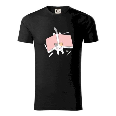 Učení na státnice kočka