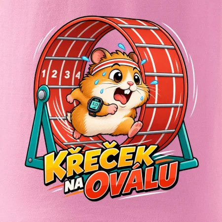 Běžecký křeček na oválu