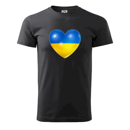 Ukrajina srdce vlajka