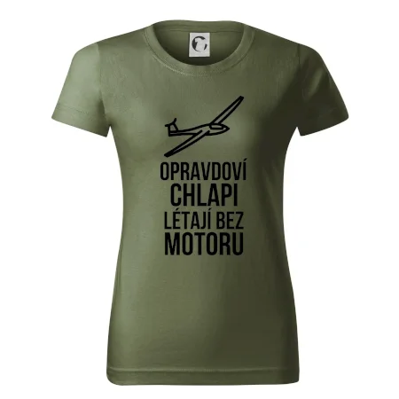 Opravdovi chlapi létají bez motoru