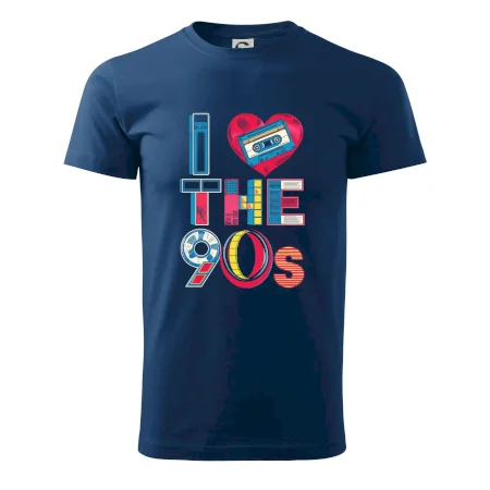 I love 90s - srdce a kazeta