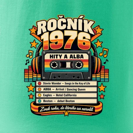 Ročník 1976 hity a alba