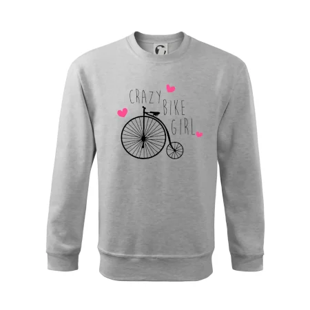 Crazy bike girl