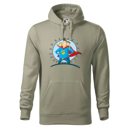 Táta superman - holka a kluk