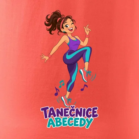 Běžecká tanečnice abecedy