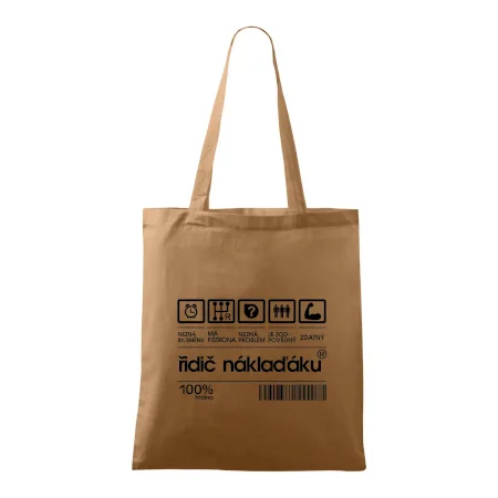 Čárový kód řidič náklaďáku