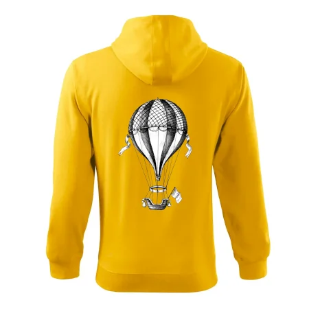 Horkovzdušný balón  kreslený
