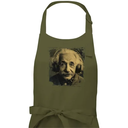 Albert se sluchátky