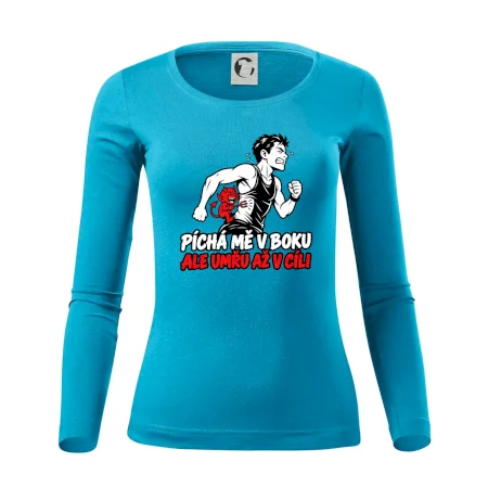 Běžec píchá mě v boku