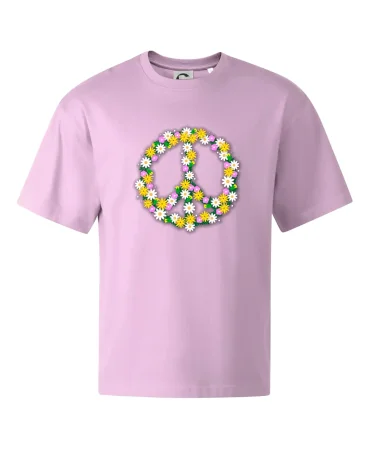 Peace symbol kopretiny