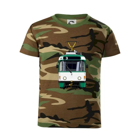 T3R SLF čelo tramvaje linka 3