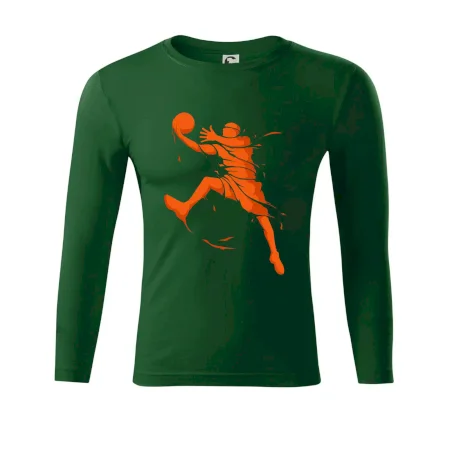 Basketball player splash