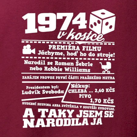 1974 v kostce