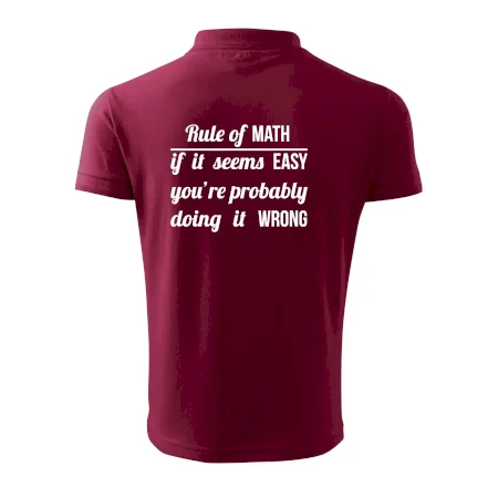 Rule of math