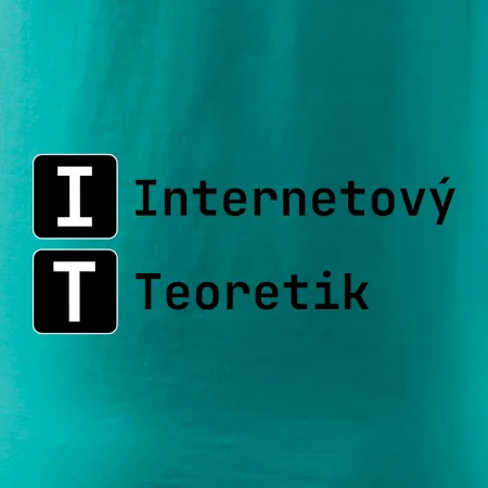 IT Nápis Internetový Teoretik