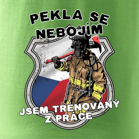Hasič jsem trénovaný z práce