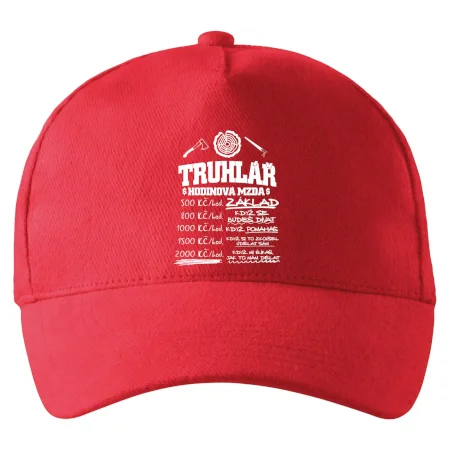 Hodinová mzda truhlář
