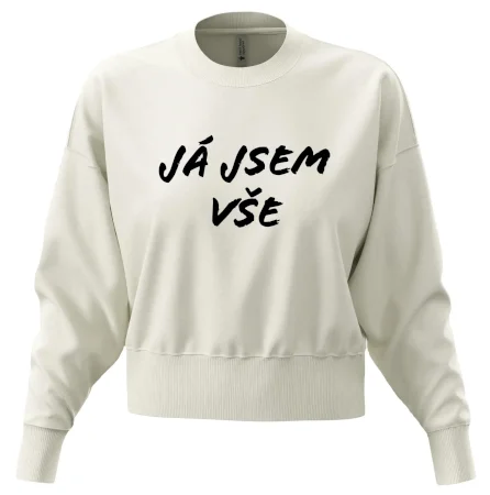 Nápis Já jsem vše!