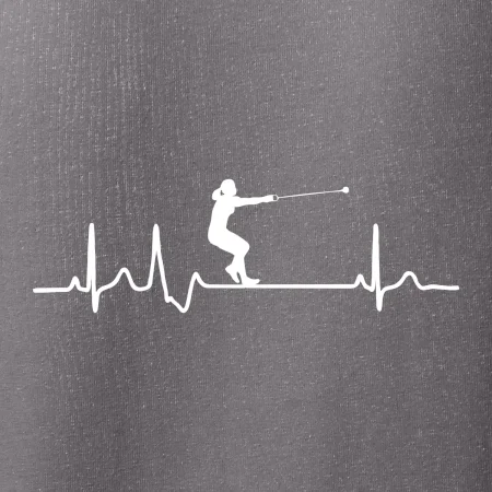 EKG hod kladivem žena