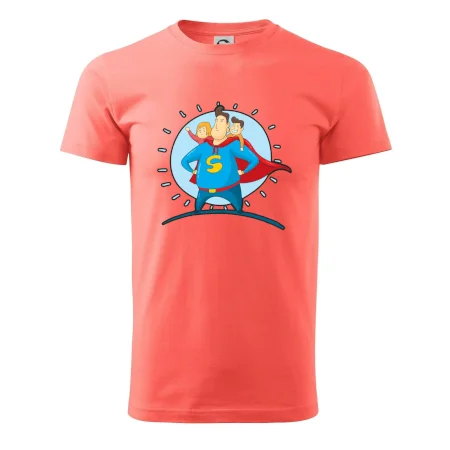 Táta superman - holka a kluk