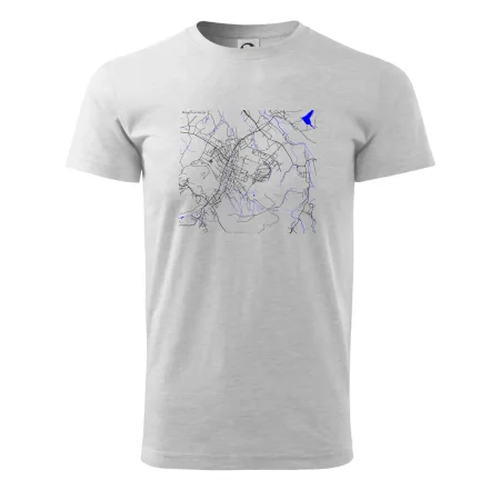Kopřivnice - Mapa s vodními toky