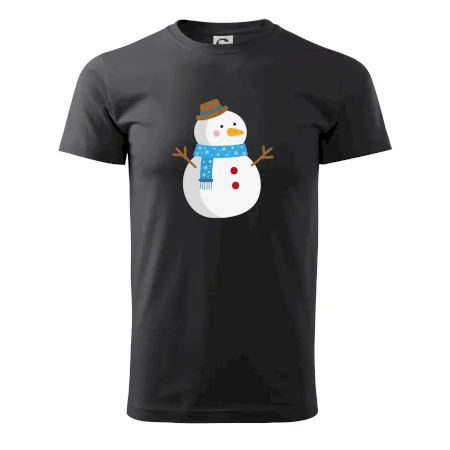 Sněhulák se šálou