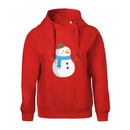 Sněhulák se šálou
