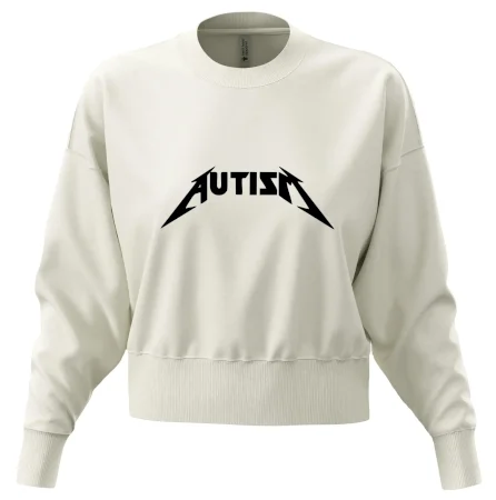 Autism rock nápis
