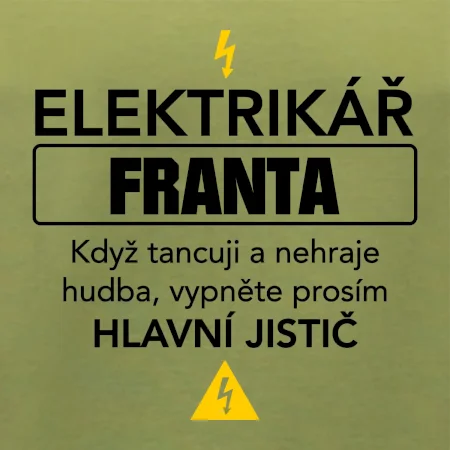 Jméno - Elektrikář - hlavní jistič