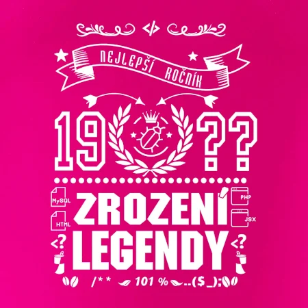 Zrození legendy - pro programátora