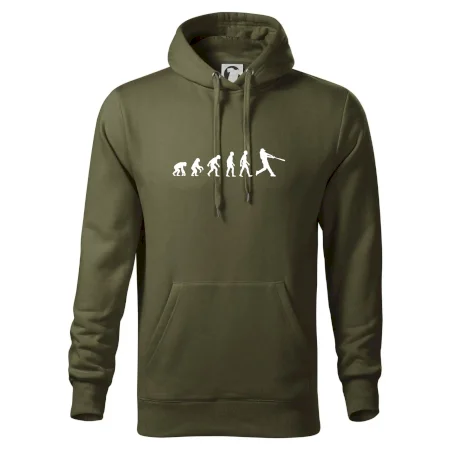 Evoluce baseball pálkař odpal