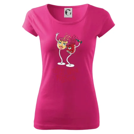 Best wine friends dancing (Pecka design)