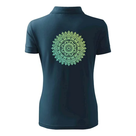 Mandala zelenožlutá