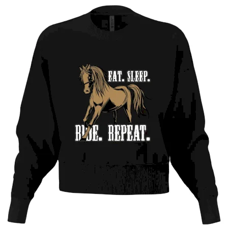 Eat Sleep Ride Repeat Western