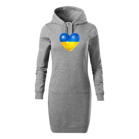 Ukrajina srdce vlajka