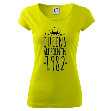 Queens are born in 1982