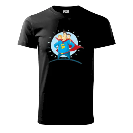 Táta superman - holka a kluk