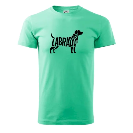 Labrador nápis v těle