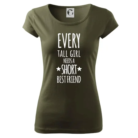 Every tall girl needs a short best friend