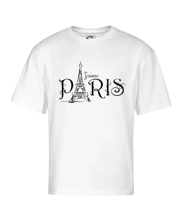 Paris nápis Eiffelovka rovný