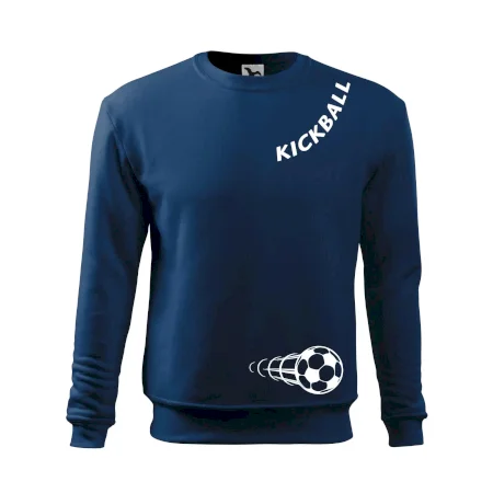 Kickball nápis šikmo