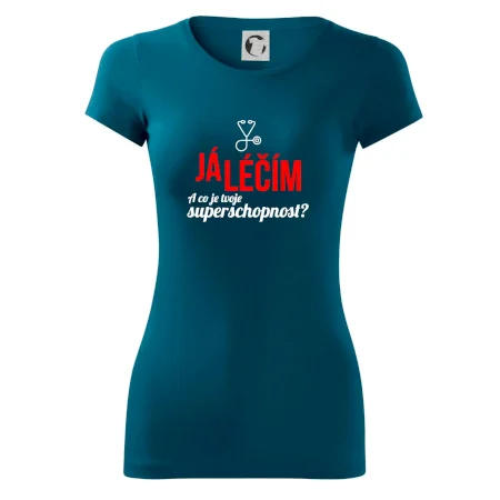 Já léčím - tvoje superschopnost? Rovný nápis