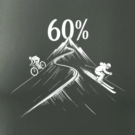 Narozeniny cyklista a lyžař 60