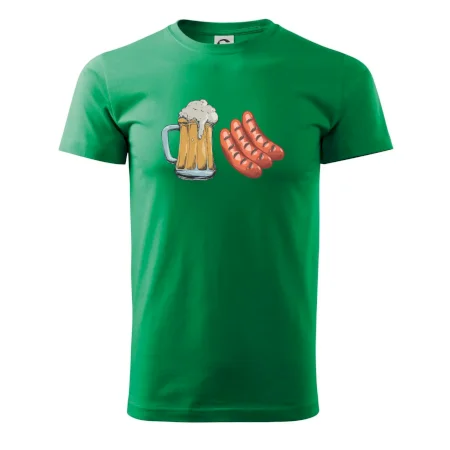Pivo a klobása