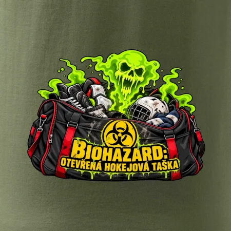 Biohazard otevřená hokejová taška