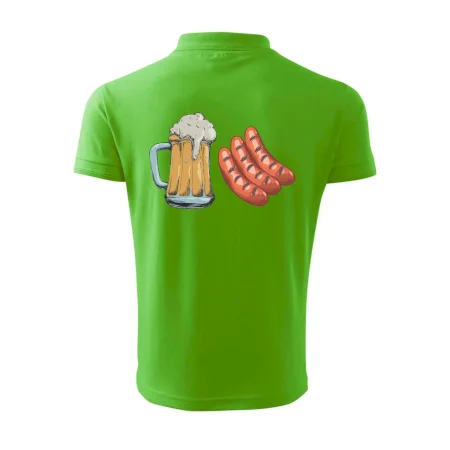 Pivo a klobása