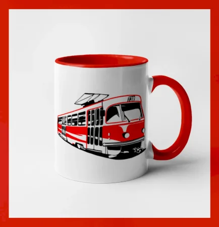 Tramvaj T3R barevná