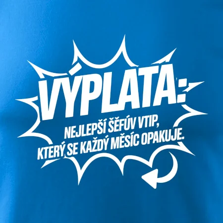 Výplata nejlepší šéfův vtip, který se každý měsíc opakuje