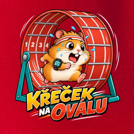 Běžecký křeček na oválu