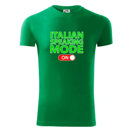 Italian speaking mode - ON